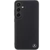 Mercedes-Benz MEHMS24S23RBGVK S24 S921 Black Hardcase Leather Debossed Line MagSafe für Samsung Galaxy S24