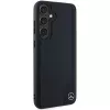 Mercedes-Benz MEHMS24S23RBGVK S24 S921 Black Hardcase Leather Debossed Line MagSafe für Samsung Galaxy S24