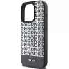 DKNY DKHMP15XPSOSPK Hardcase Leder mit Printmuster und Metall-Logo MagSafe für iPhone 15 Pro Max 6.7 Schwarz