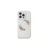 Guess GUHMP16LHFWFCT Hardcase für iPhone 16 Pro 6,3 inch Transparent IML Flowers Wreath MagSafe