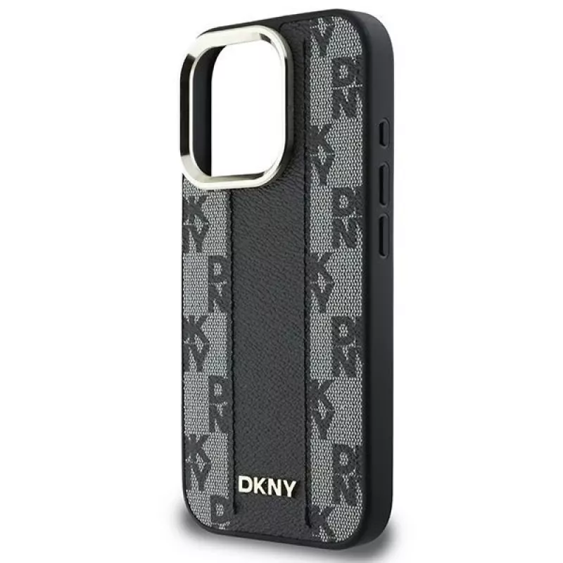 DKNY DKHMP16XPCPVSLK Hard Case Checkered Pattern MagSafe für iPhone 16 Pro Max 6.9 Schwarz