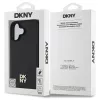 DKNY DKHMP16SPSHRPSK iPhone 16 6.1 Hard Case Black Repeat Pattern Stack Logo MagSafe