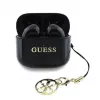 Guess Glossy Effect Printed Classic Logo & Charm TWS Bluetooth Earbuds mit Ladecase (Schwarz)