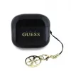 Guess Glossy Effect Printed Classic Logo & Charm TWS Bluetooth Earbuds mit Ladecase (Schwarz)