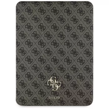 Guess GUFC13PM24PS4SGW iPad Pro 13 M4 2024 / M5 2025 Braun Magnetic 4G Big Logo Folio Case