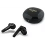 Guess Flat Classic Logo Electroplated TWS Earbuds mit Ladecase (Schwarz)