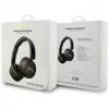 Guess Metal Logo Script Wireless Bluetooth 5.3 Over-Ear Headphones, Schwarz