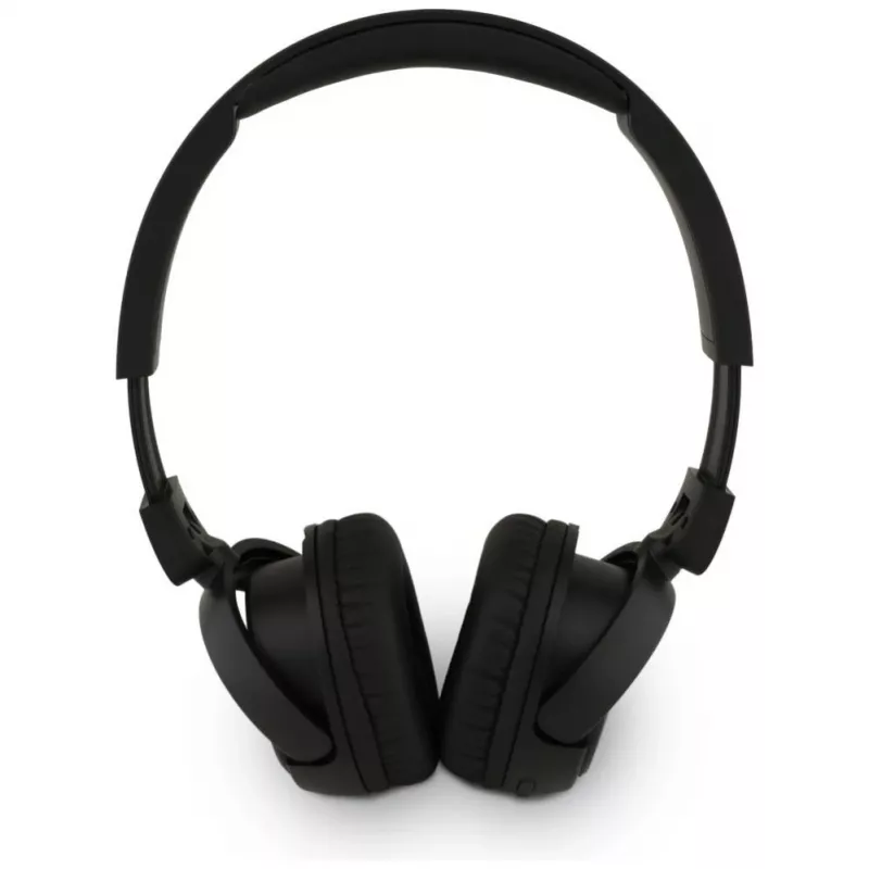 Guess Metal Logo Script Wireless Bluetooth 5.3 Over-Ear Headphones, Schwarz