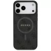 Guess 4G Ring Classic Logo MagSafe Case für iPhone 17 Pro Max (Schwarz)