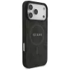 Guess 4G Ring Classic Logo MagSafe Case für iPhone 17 Pro Max (Schwarz)