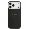 Guess Classic Logo MagSafe Case für iPhone 17 Pro Max Schwarz
