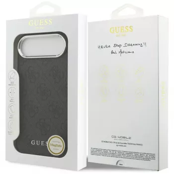Guess 4G Classic Logo MagSafe Case für iPhone Air, Schwarz