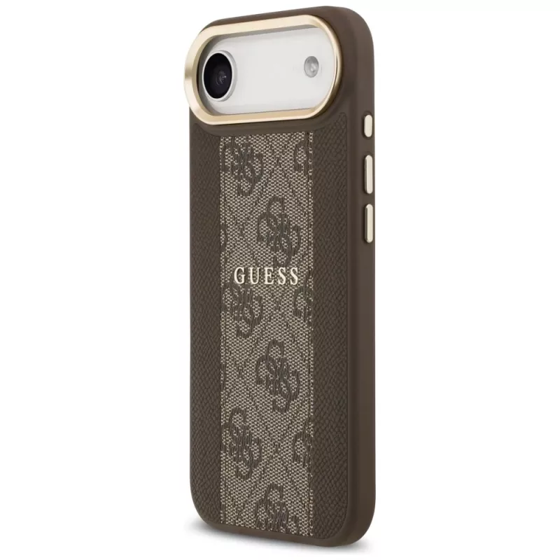 Guess 4G Stripe MagSafe Case für iPhone Air Braun