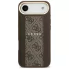 Guess 4G Stripe MagSafe Case für iPhone Air Braun