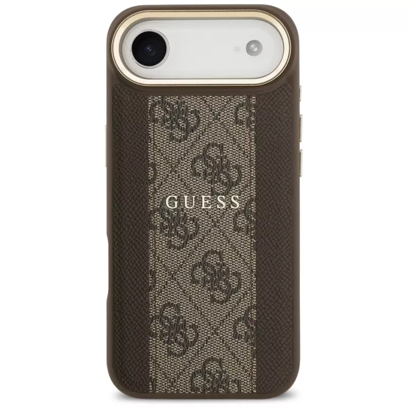 Guess 4G Stripe MagSafe Case für iPhone Air Braun