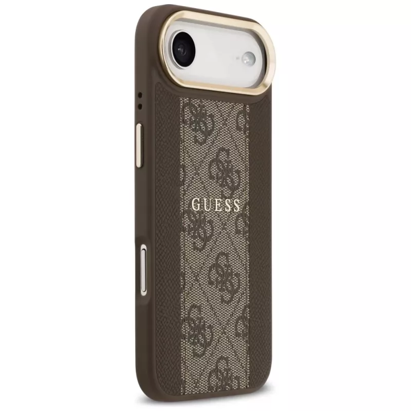 Guess 4G Stripe MagSafe Case für iPhone Air Braun