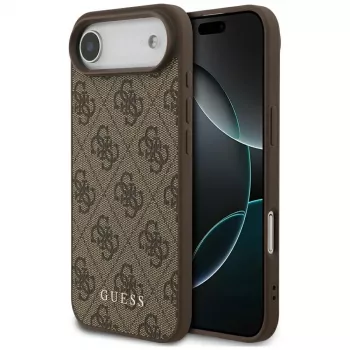 Guess 4G Classic Back Cover für Apple iPhone 13 Pro Max, Braun