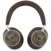 Guess 4G Triangle Logo Wireless Bluetooth 5.4 On-Ear Kopfhörer mit ENC - Braun