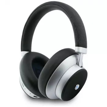 BMW Metal Logo MK Bluetooth ENC Over-Ear Kopfhörer Silber