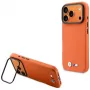 BMW M Metal Logo MagSafe Case für iPhone 17 Pro Orange