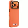 BMW M Metal Logo MagSafe Case für iPhone 17 Pro Orange