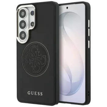 Guess Perforated Logo MagSafe Case für Samsung Galaxy S26 Ultra (Schwarz)
