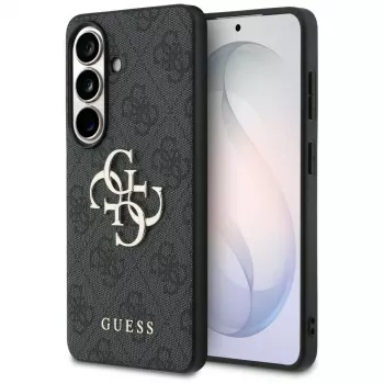 Guess 4G Big Metal Logo Case für Samsung Galaxy S26 - Schwarz
