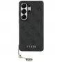 Guess 4G Classic Logo Charm MagSafe Case für Samsung Galaxy S26 Ultra (Schwarz)