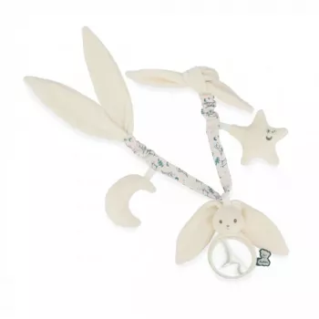 Kaloo Lapinoo Kinderwagen-Aktivitätskette Creme Hase