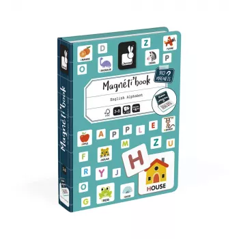 Janod Magnetibook Alfabet Magnetisches Lernspiel