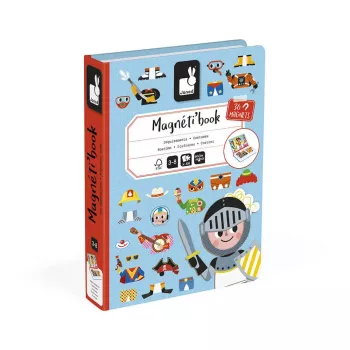 Janod Magnetibook Magnetbuch Jungenkostüme