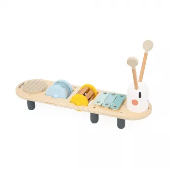 Janod Sweet Cocoon Musikalischer Wurm Mini-Tisch
