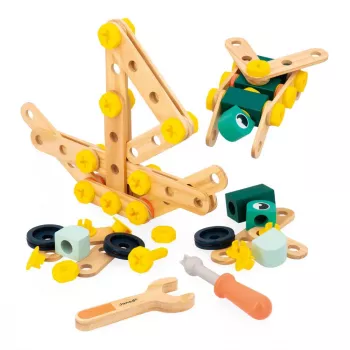 Janod Brico'kids 100-teiliges Baukasten-Set ab 3 Jahren