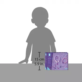 Janod Kreatives Schmuckherstellungsset mit farbwechselnden Anhängern 6+