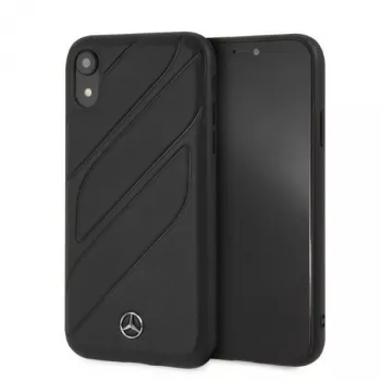 Mercedes-Benz MEHCI61THLBK New Organic I Hard Case für Apple iPhone Xr - Schwarz