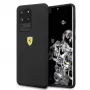 Ferrari Hardcase FESSIHCS69BK Silikonhülle für Samsung Galaxy S20 Ultra - Schwarz