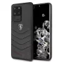 Ferrari Hardcase FEHQUHCS69BK Heritage für Samsung Galaxy S20 Ultra, Schwarz