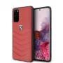 Ferrari Hardcase FEHQUHCS62RE Heritage für Samsung Galaxy S20, Rot