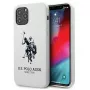 U.S. POLO ASSN. Silicone Collection iPhone 12/12 Pro 6,1 inch White Silicone Case