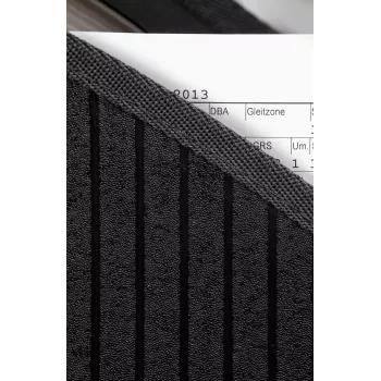Veloflex Vertikalablage 4446280 DIN A4 bis 56 cm 23 Fächer PP Schwarz