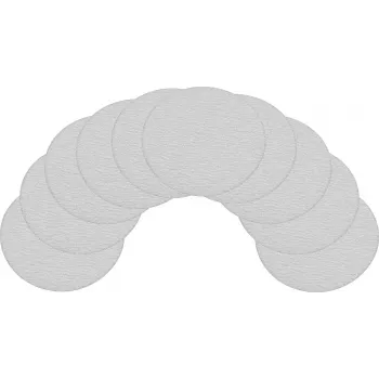 HAZET 9033-5-04/10 Ersatz-Schleifpads, Körnung 320, 76,2 mm, 10 Stück