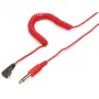 Kaiser Blitzkabel, rot, 10 m, PC- und Klinkenstecker, 6,35 mm 1409