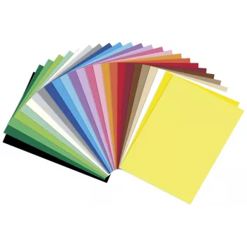 Folia Fotokarton Photo Cardstock Assorted Colors 300 g/m² 25 Blatt A4