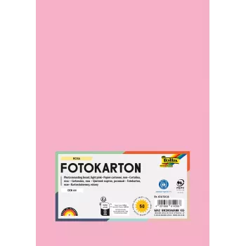 Folia 614/50 26 - Rose - Plain - A4 (210 x 297 mm) - 300 g/m² - 50 Blatt - Deutschland