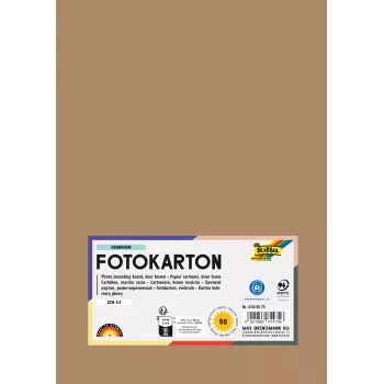 Folia 614/50 75 - Braun-Rot - Monochrom - A4 (210 x 297 mm) - 300 g/m² - 50 Blatt - Deutschland