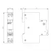Siemens 5SV13166KK16 RCBO 2-polig 16 A 30 mA Typ C 6 kA