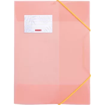 BRUNNEN Colours of Summer Collection Schnellhefter, DIN A4, verschiedene Farben, 3er-Pack, Polypropylen, Gummibandverschluss, 150 Blatt Fassungsvermögen