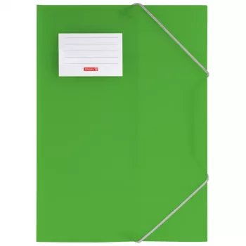 BRUNNEN FACT!pp Dokumentenmappe DIN A4 Kiwi Transparent