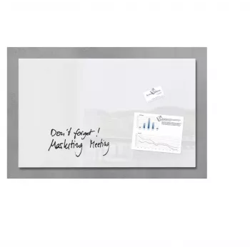 SIGEL artverum Glas-Magnettafel 780 x 480 mm Super White