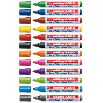 EDDING 4500 Textilmarker Blau 2-3 mm